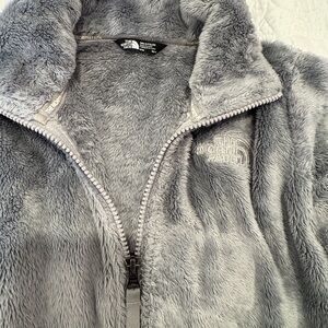 The North Face Soft Gray Fleece Jacket
